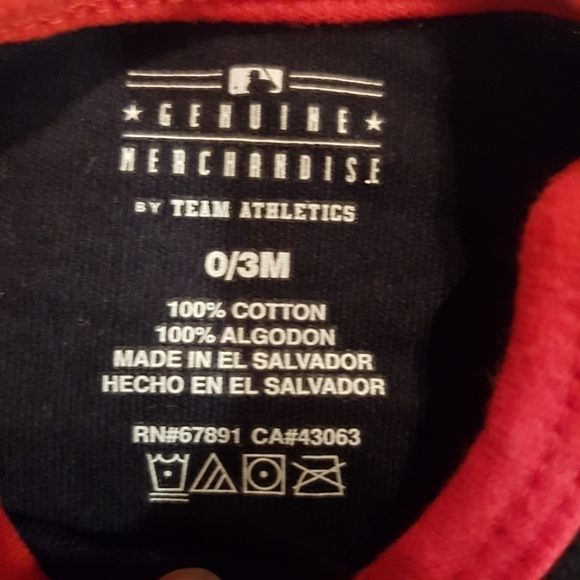 St. Louis Cardinals girls undershirt diaper shirt 0-3 months - Picture 2 of 2